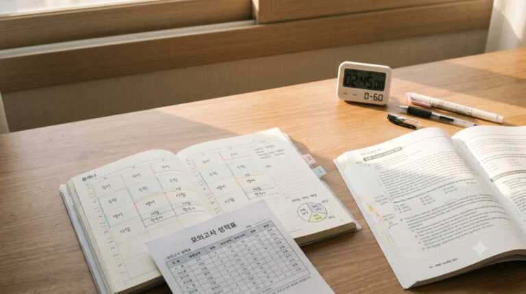 모의 고사 성적기반 수능 최저학력 기준 충족에 맞춘 전략에 대한 글의 이미지